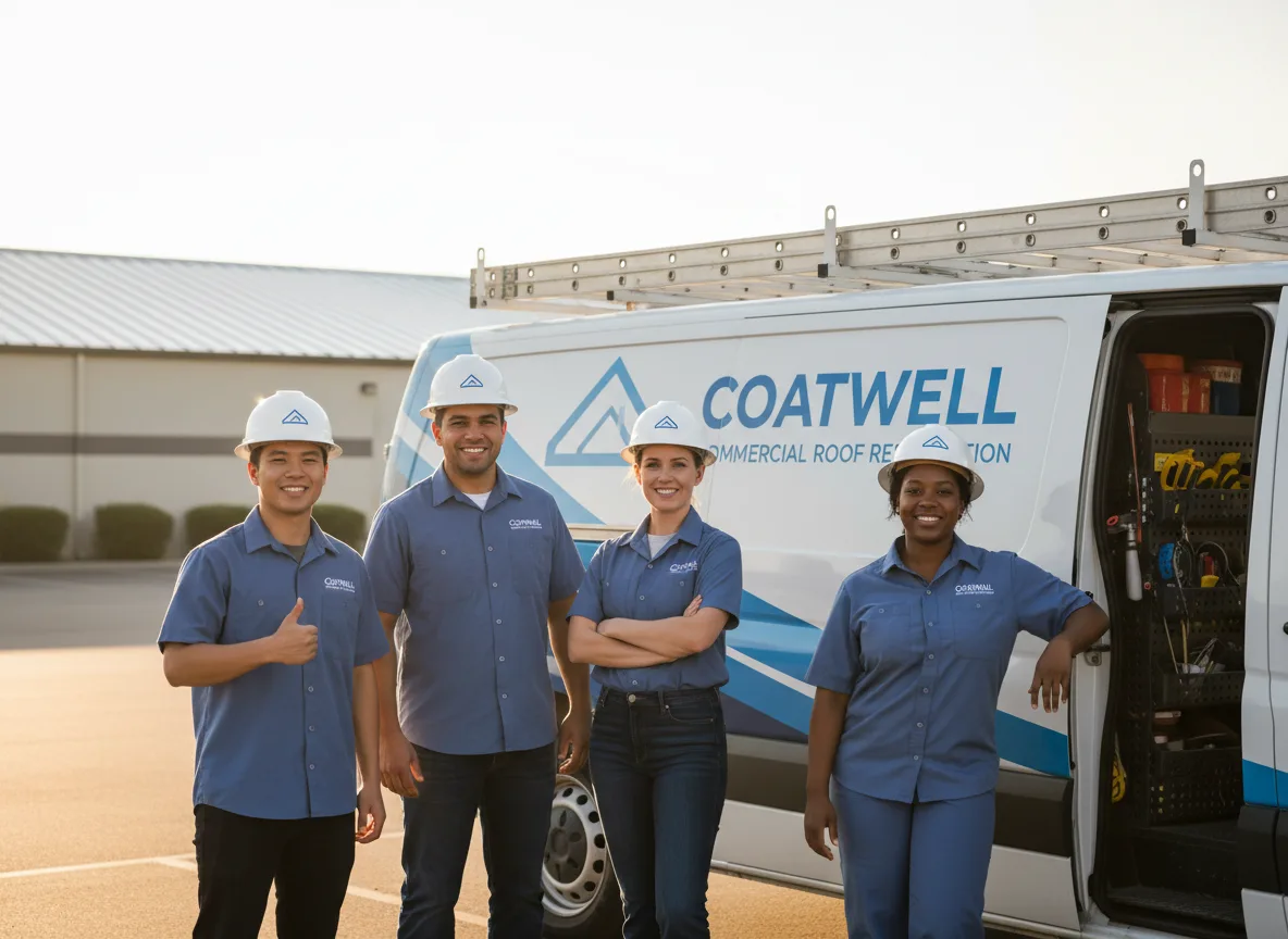 Commercial roof coating company in Blue Jay, CA
